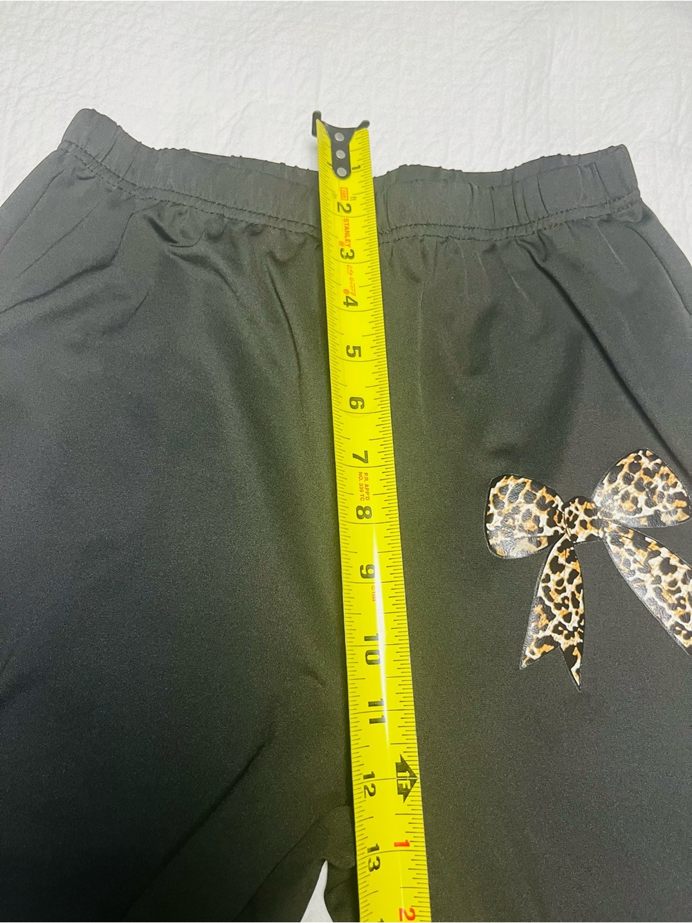 SHEIN Women’s XL Coquette Leopard Bow 2 Piece Casual Lounge Set - Picture 8 of 10